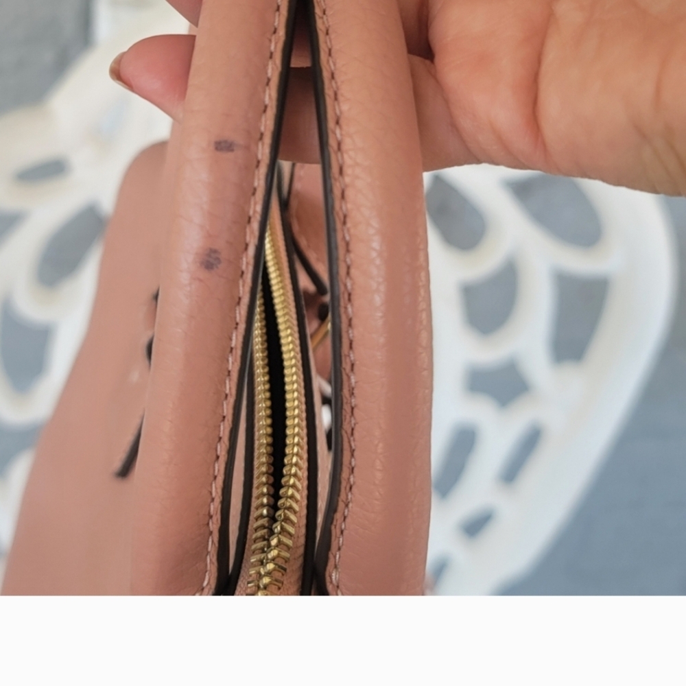 Tory Burch Pink Leather Handbag - Picture 7 of 9